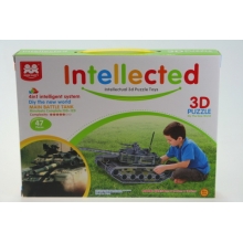 Stavebnice 3D Tank - 47 dílků 	