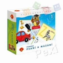 ALEXANDER Psaní a mazání 1 - PÍSMENKA 	