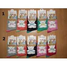 Aura.via dívčí ponožky G1525 vel. 28-31 - 5ks