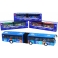 Autobus kovový 18cm kloubový městský