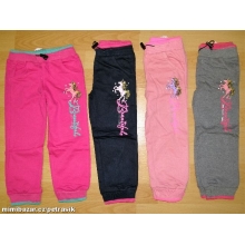 KUGO T2332 dívčí tepláky 98-128