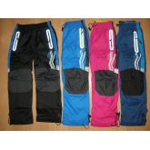 KUGO K-807 šusťákové kalhoty slabé s bavlněnou podšívkou