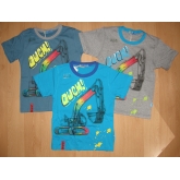 KUGO TM0320 chlapecké tričko s krátkým rukávem velikost 98-128