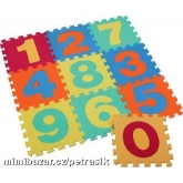 Pěnové puzzle / koberec - měkké bloky čísla