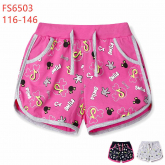KUGO  FS-6503 dívčí šortky / kraťasy velikost 116-146
