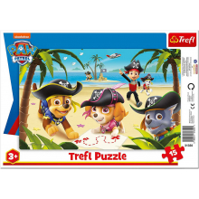 TREFL Puzzle deskové Tlapková Patrola piráti 33x23