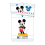 JERRY FABRICS Povlečení do postýlky Mickey colors baby  Bavlna, 100/135, 40/60 cm