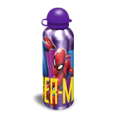 EUROSWAN ALU láhev Spiderman fialová  Hliník, Plast, 500 ml