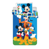 JERRY FABRICS Povlečení do postýlky Mickey and Friends baby  Bavlna, 100/135, 40/60 cm