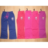 Dívčí tepláky slabé KUGO 98-128 T8691