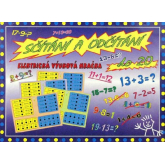 Domino sčítání a odčítání do 10