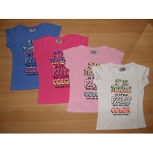 Divčí tričko s krátkým rukávem ARTENA 128-164